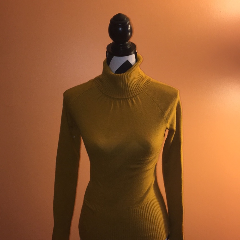 Yellow Turtleneck